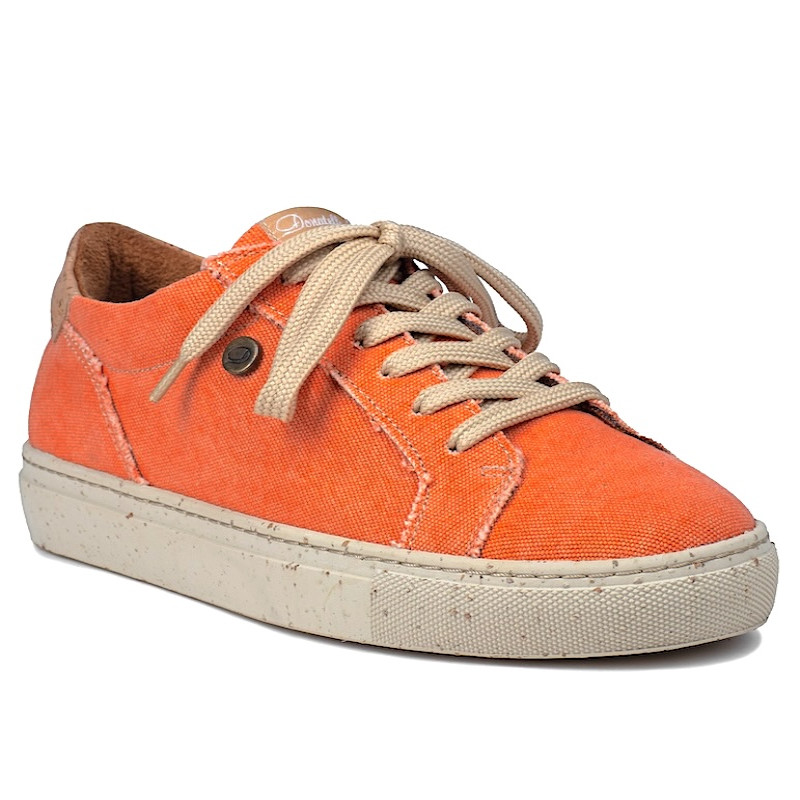 Made in Portugal EU36-42 Eco-Friendly Organic Cotton Canvas Color Mango